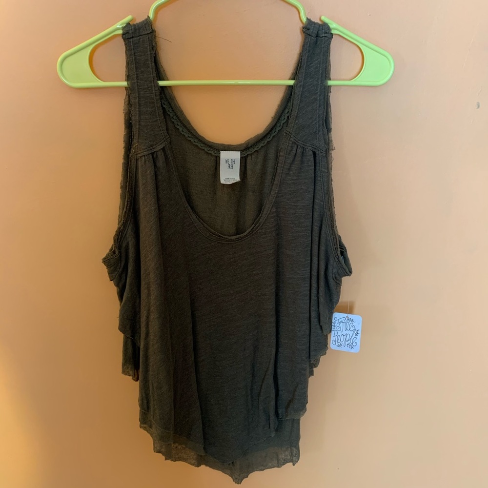Free People Tank, no tags worn once